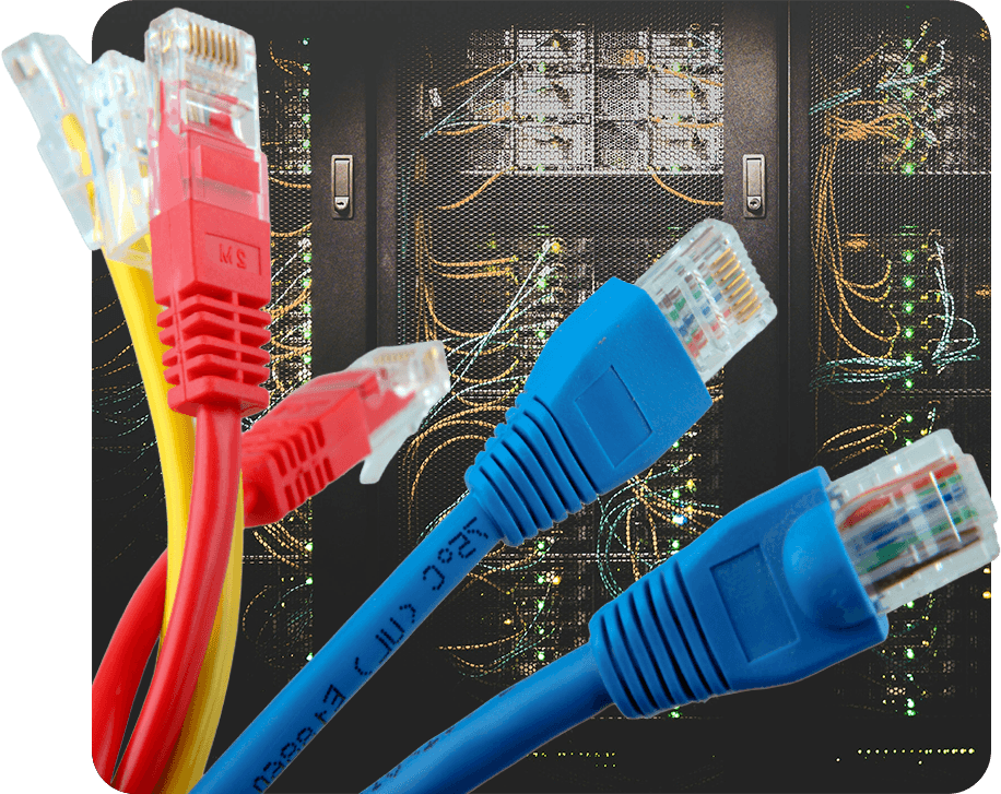 data center racks cables