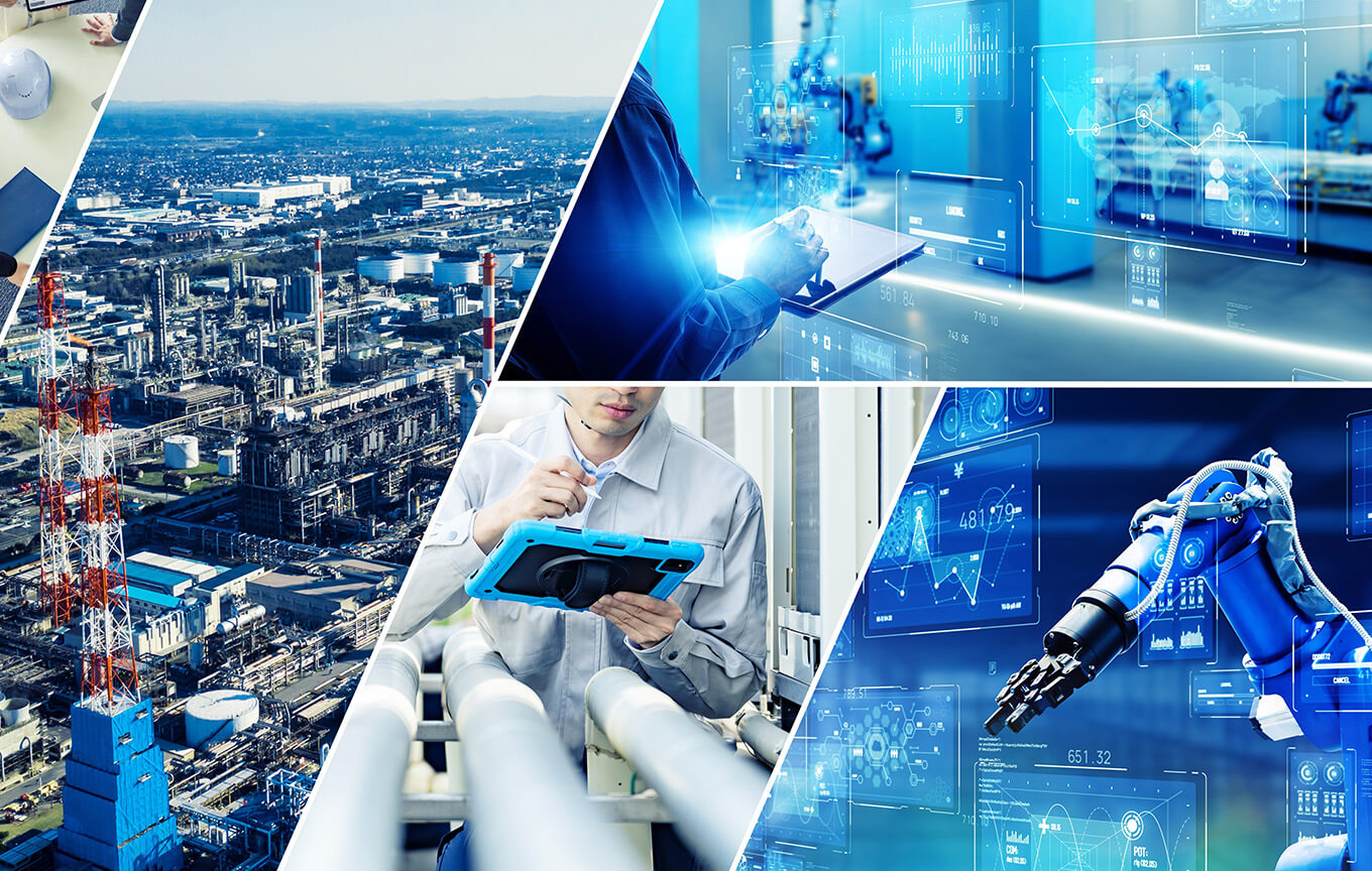Industries collage image