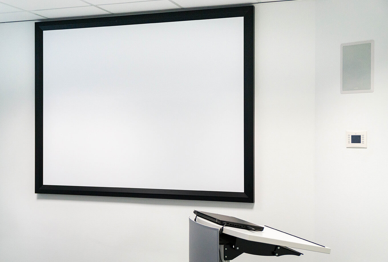 Whiteboard and Drop Screen Installation in GTA, Simco County, Southern Ontario